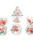 Sirius Dice - SDZ Sirius Dice - Polyhedral 7-Die Set - Fruit Slice - Watermelon