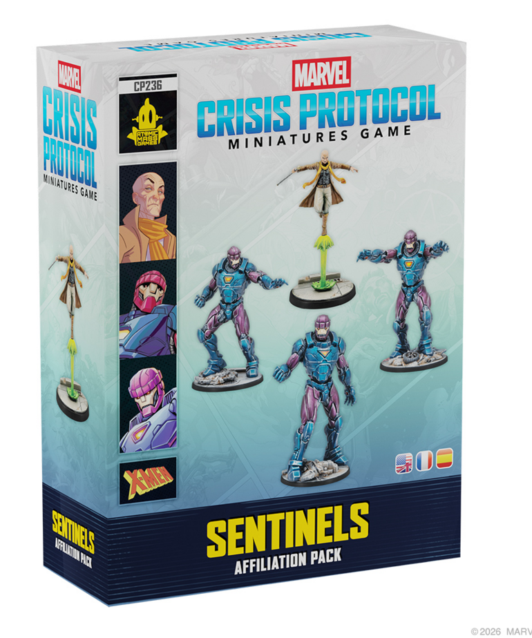 Atomic Mass Games - AMG PRESALE Marvel: Crisis Protocol - Sentinels Affiliation Pack 02/27/2026