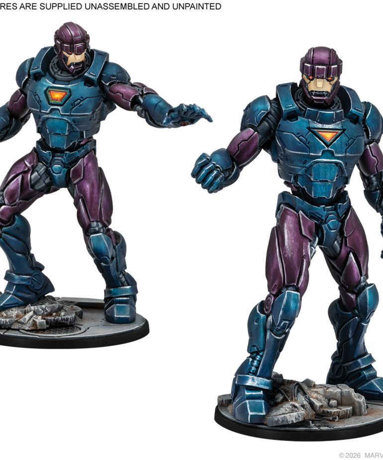 Atomic Mass Games - AMG PRESALE Marvel: Crisis Protocol - Sentinels Affiliation Pack 02/27/2026