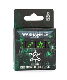 Games Workshop - GAW Necrons - Destroyer Cult Dice