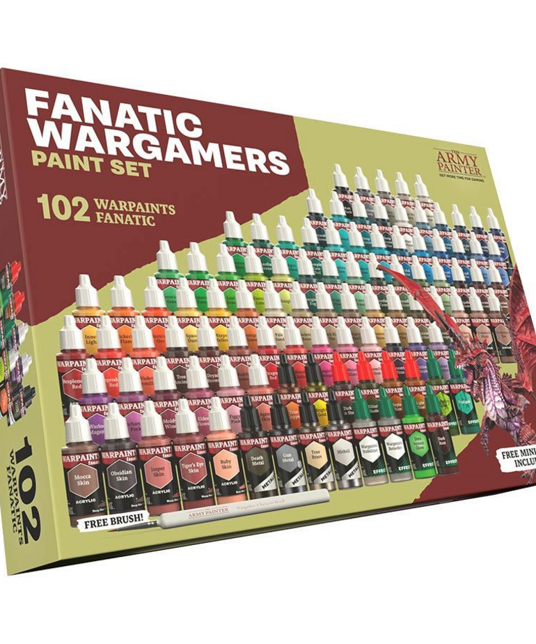 The Army Painter - AMY Army Painter - Warpaints Fanatic - Wargamers Paint Set