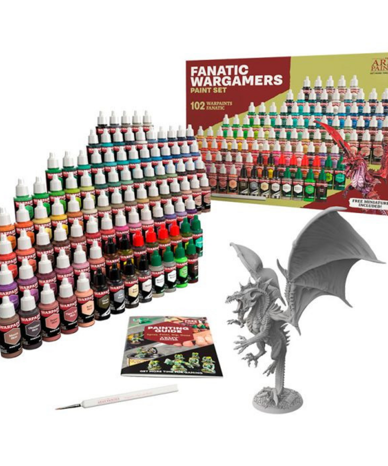 The Army Painter - AMY Army Painter - Warpaints Fanatic - Wargamers Paint Set