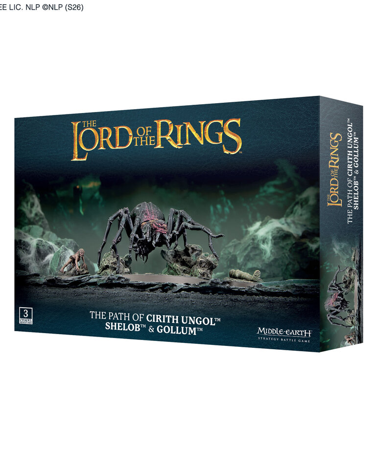 Games Workshop - GAW Middle-Earth - The Path of Cirith Ungol - Shelob & Gollum