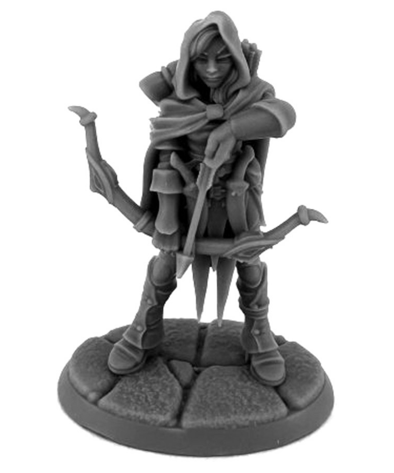Reaper Miniatures - REM Reaper Miniatures - Dungeon Dwellers - Daehana Drithirien, Elf Fighter
