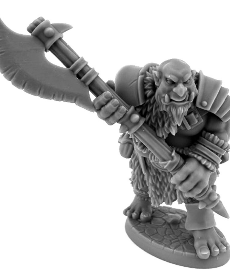 Reaper Miniatures - REM Reaper Miniatures - Dungeon Dwellers - Ogre Bodyguard