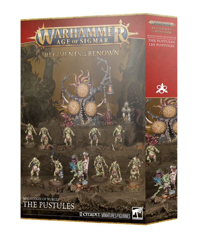 Games Workshop - GAW Warhammer: Age of Sigmar - Maggotkin of Nurgle - The Pustules