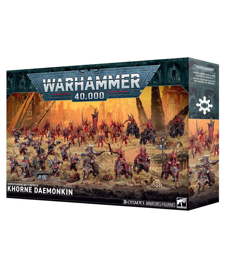 Games Workshop - GAW PRESALE Warhammer 40K - World Eaters Battleforce - Khorne Daemonkin 02/14/2026