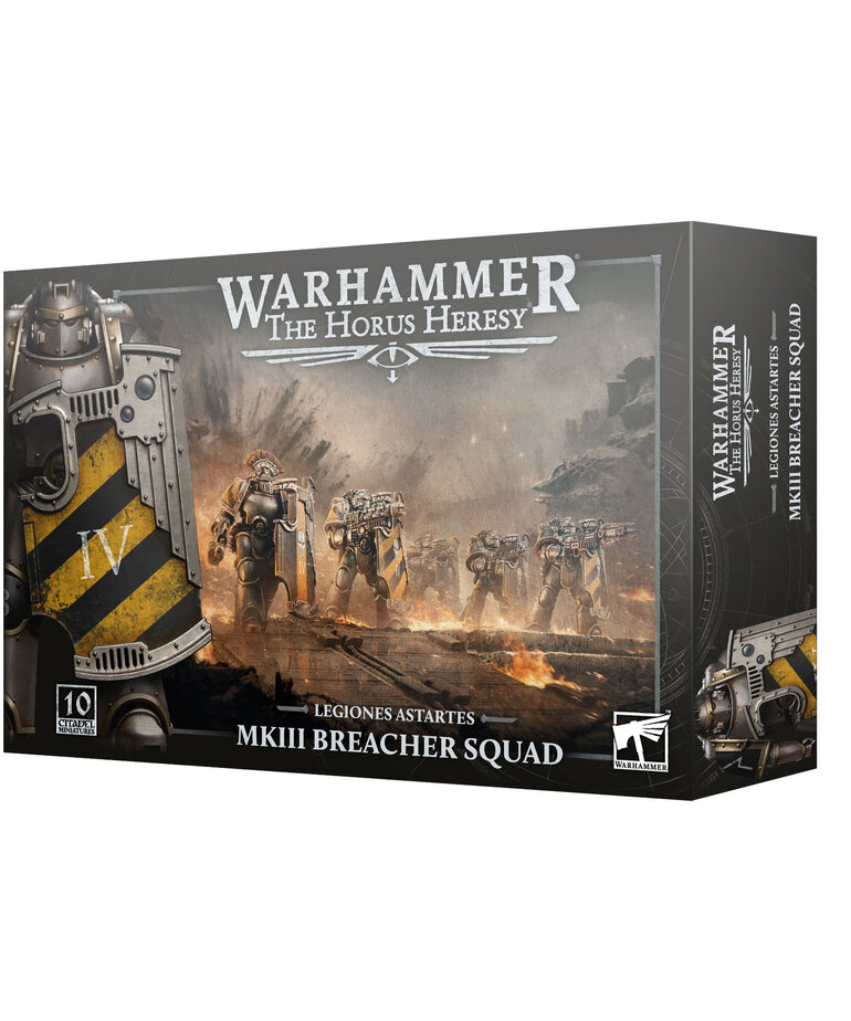 Games Workshop - GAW Warhammer: The Horus Heresy - Legiones Astartes - MKIII Breacher Squad