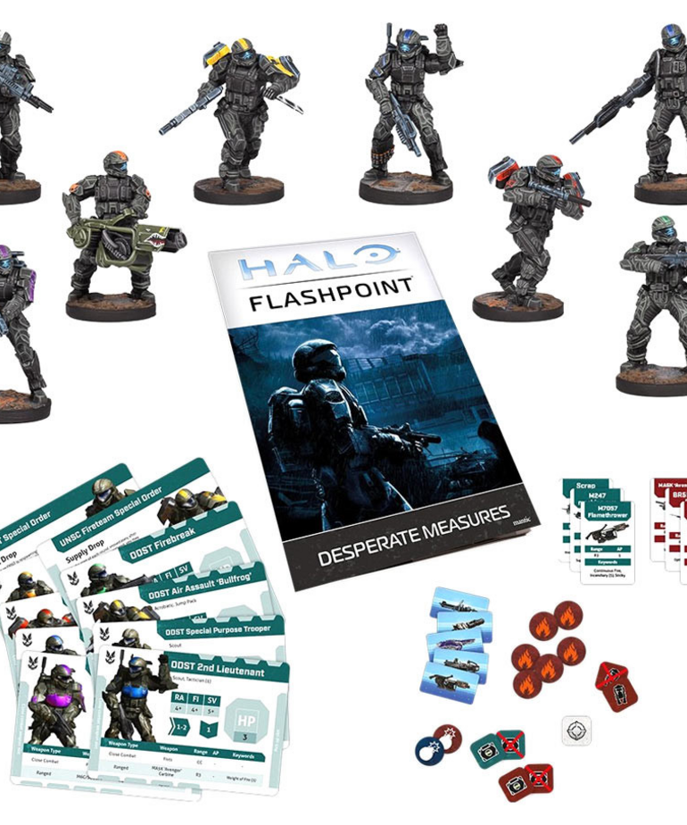 Mantic Entertainment, LTD - MGC PRESALE Halo: Flashpoint - Desperate Measures 03/00/2026