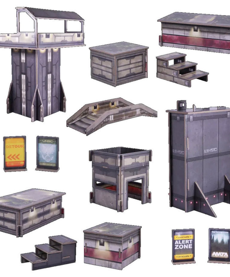 Mantic Entertainment, LTD - MGC Halo: Flashpoint - New Mombasa Terrain
