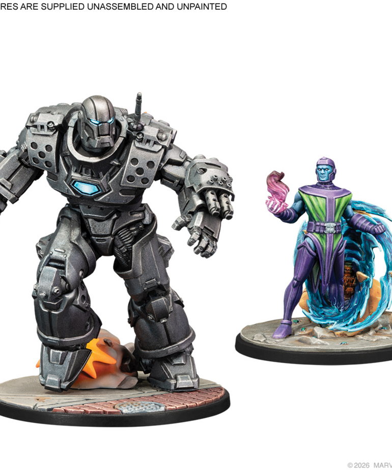 Atomic Mass Games - AMG Marvel: Crisis Protocol - Iron Lad, Iron Monger, Kang The Conqueror & Rescue