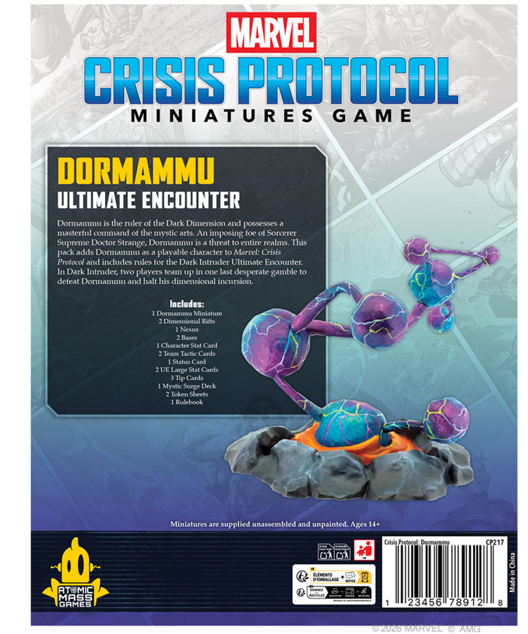 Atomic Mass Games - AMG PRESALE Marvel: Crisis Protocol - Dormammu Ultimate Encounter 03/27/2026