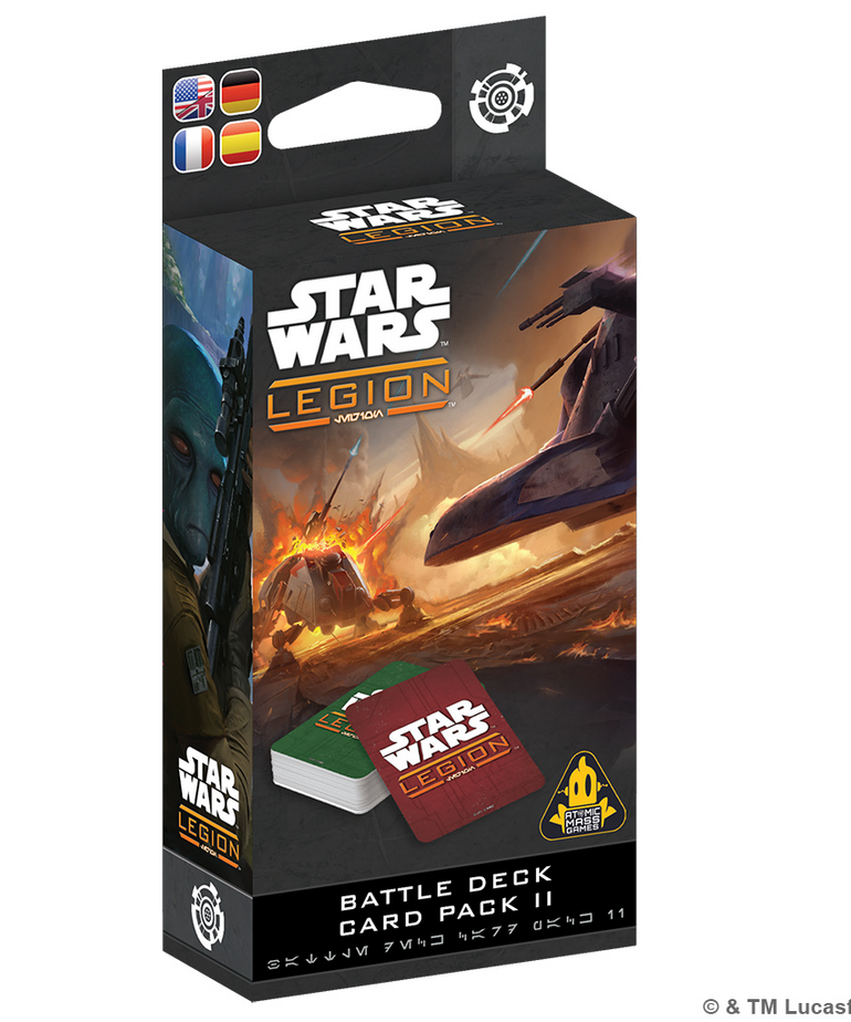 Atomic Mass Games - AMG PRESALE Star Wars: Legion - Battle Deck Card Pack II 03/20/2026