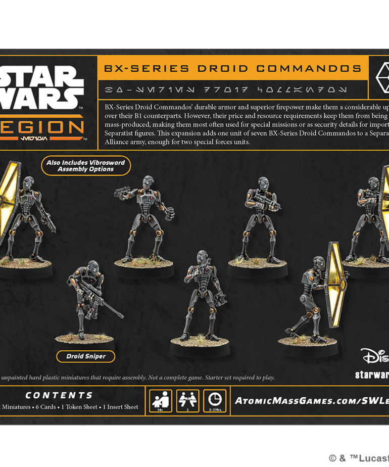 Atomic Mass Games - AMG Star Wars: Legion - BX-Series Droid Commandos