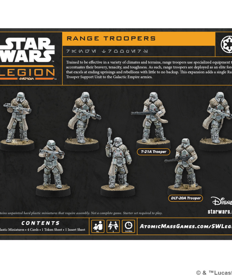 Atomic Mass Games - AMG Star Wars: Legion - Range Troopers