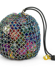 Hymgho Premium Gaming - HYO Dice Bag - Hero's Chainmail Rainbow