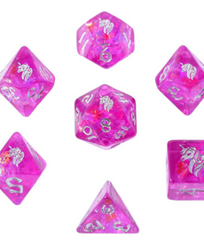 Hymgho Premium Gaming - HYO Polyhedral 7-Die Set - Wyrmforged: Lumina Unicornia