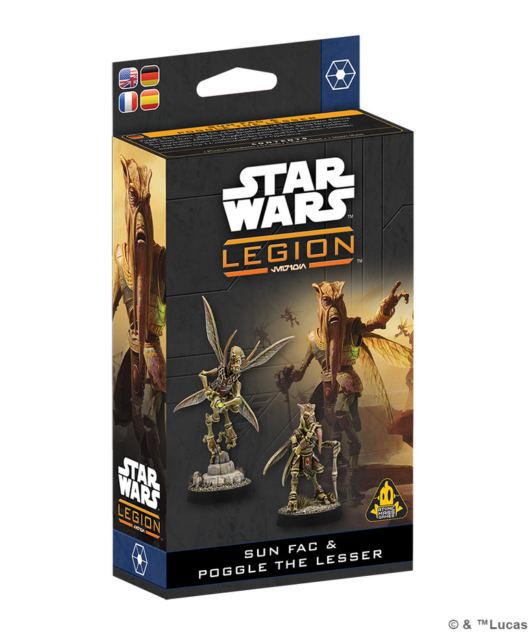 Atomic Mass Games - AMG Star Wars: Legion - Poggle The Lesser & Sun Fac