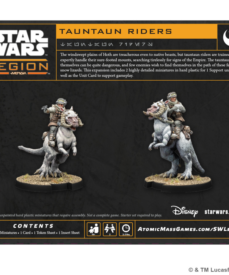 Atomic Mass Games - AMG PRESALE Star Wars: Legion - Tauntaun Riders 04/03/2026