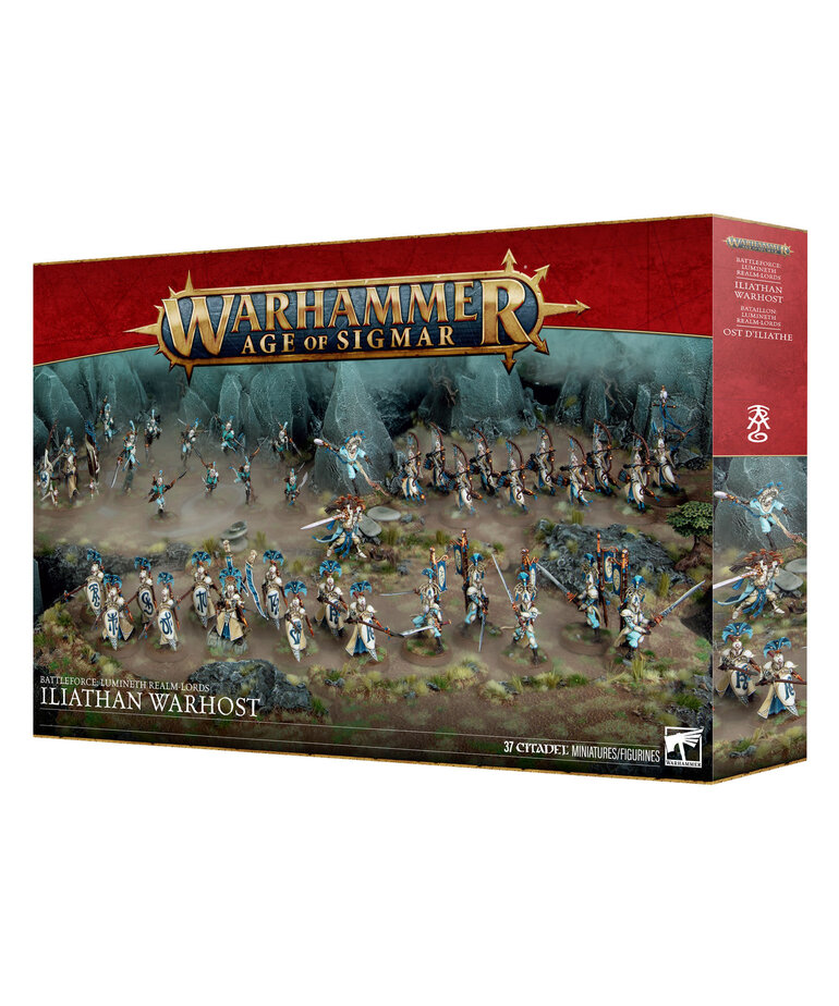 Games Workshop - GAW Warhammer: Age of Sigmar - Lumineth Realmlords - Iliathan Warhost