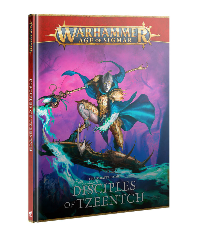 Games Workshop - GAW Warhammer: Age of Sigmar - Chaos Battletome - Disciples of Tzeentch