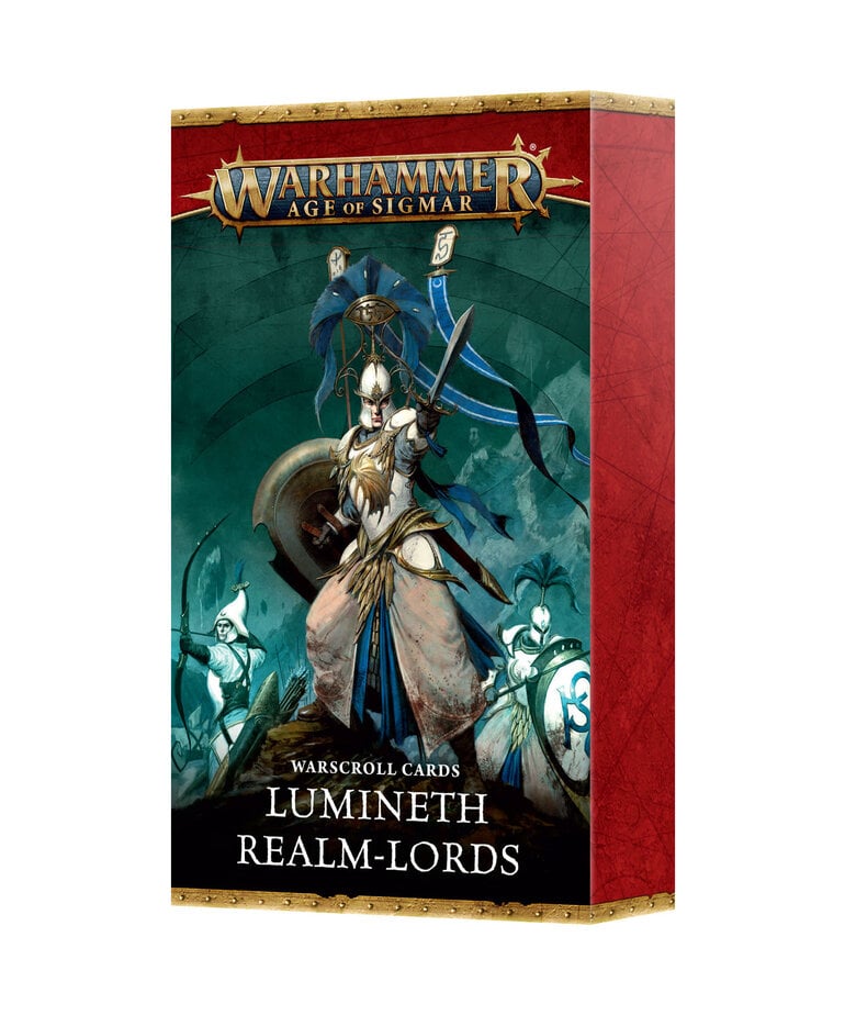 Games Workshop - GAW PRESALE Warhammer: Age of Sigmar - Warscroll Cards - Lumineth Realmlords 02/21/2026