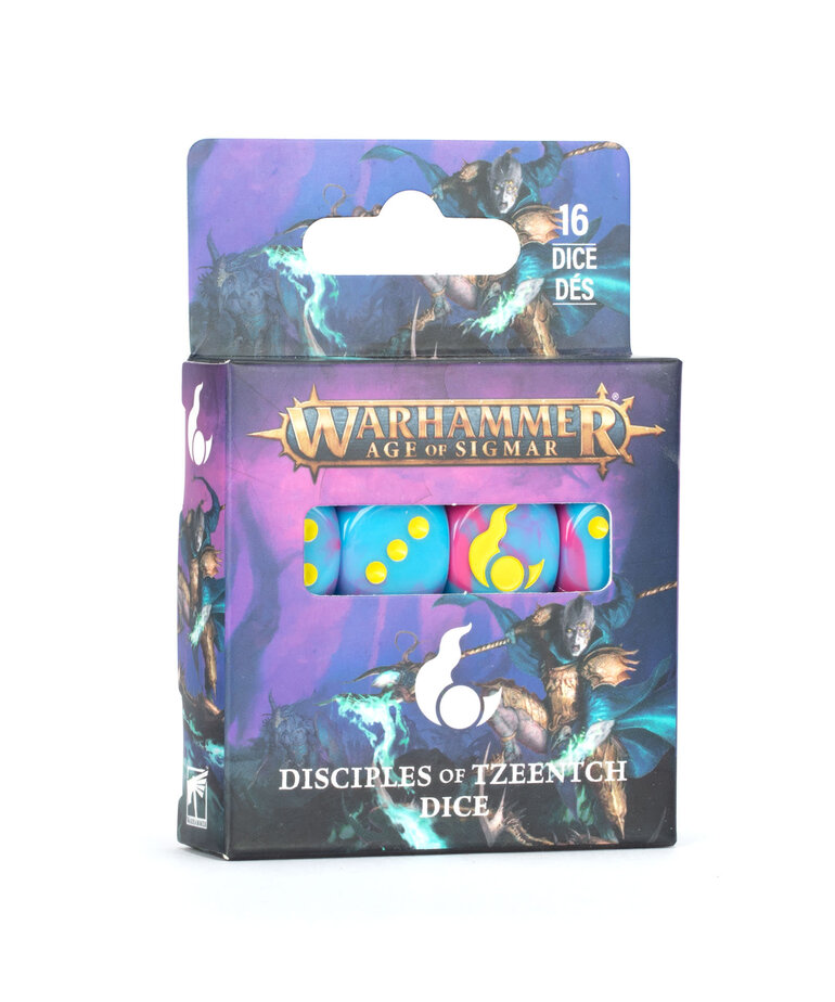 Games Workshop - GAW Warhammer: Age of Sigmar - Disciples of Tzeentch Dice