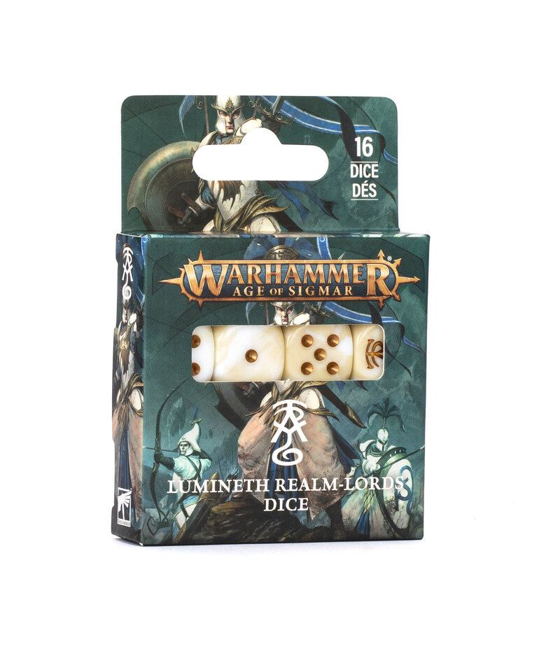 Games Workshop - GAW Warhammer: Age of Sigmar - Lumineth Realmlords Dice