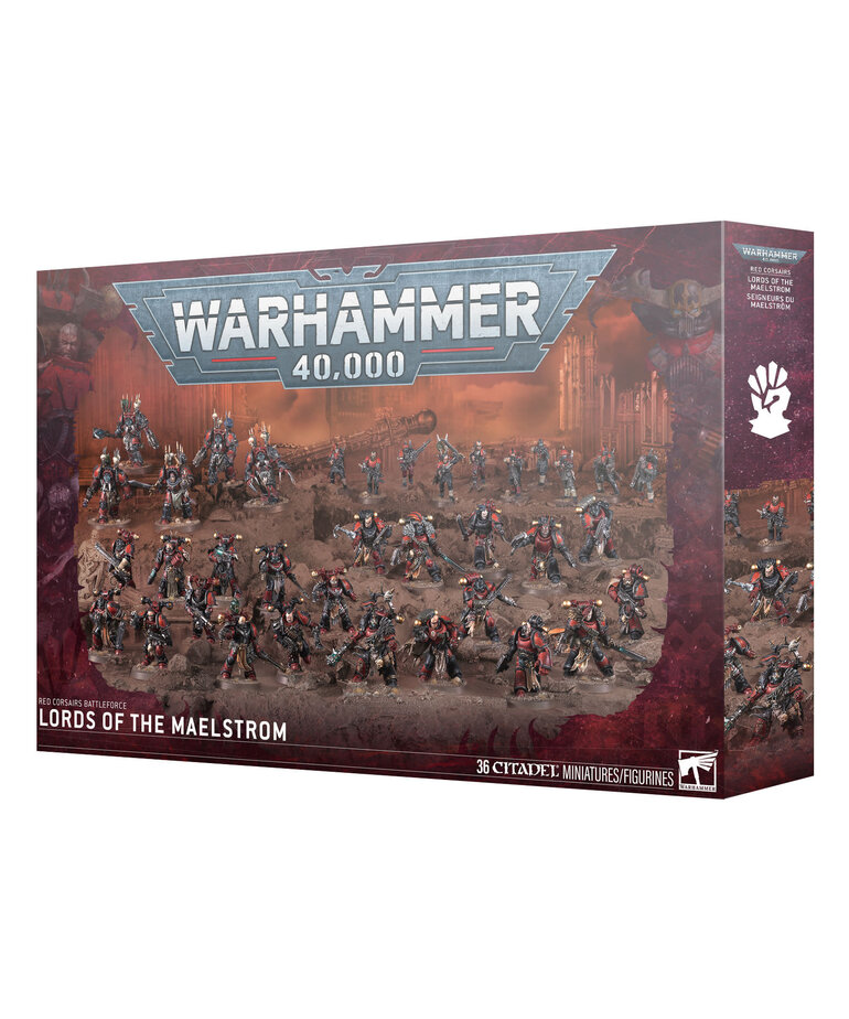 Games Workshop - GAW Warhammer 40K - Red Corsairs - Lords of the Maelstrom