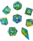 Hymgho Premium Gaming - HYO Hymgho Premium Gaming - Polyhedral 8-Die Set - Wyrmforged: Eye of Newt
