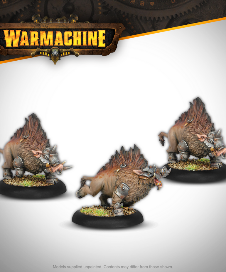 Steamforged Games LTD - STE Warmachine - Thornfall Alliance - Razor Boars
