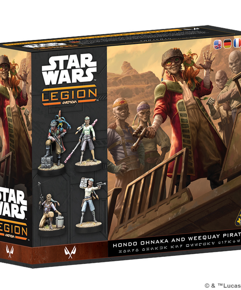 Atomic Mass Games - AMG Star Wars: Legion - Hondo Ohnaka & Weequay Pirates