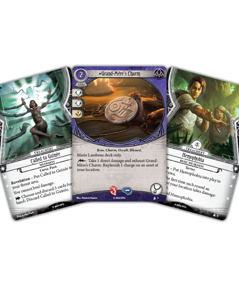 Fantasy Flight Games - FFG Arkham Horror: The Card Game - Marie Lambeau Investigator Deck
