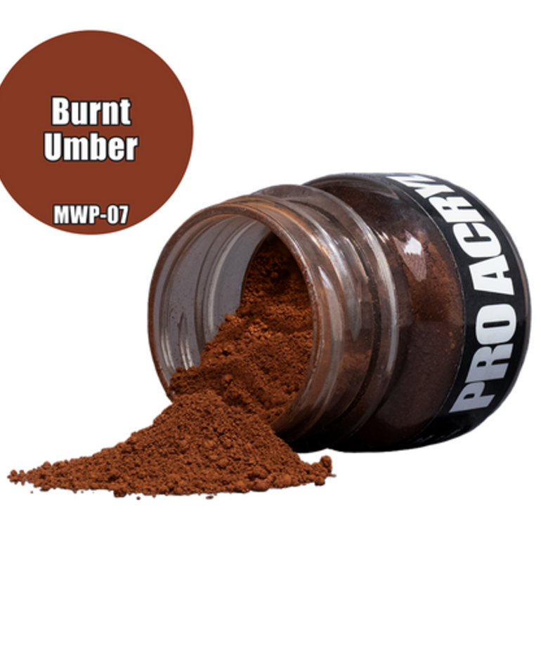 Monument Hobbies - MPA Monument Hobbies - Weathering Pigment Powder - Burnt Umber