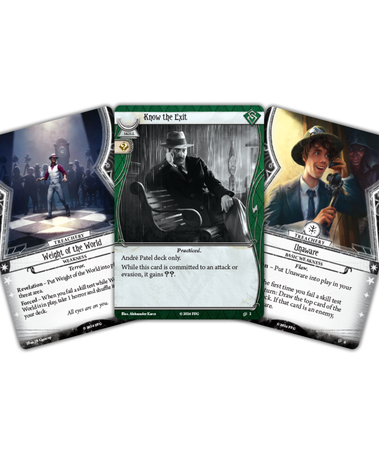 Fantasy Flight Games - FFG Arkham Horror: The Card Game - Andre Patel Investigator Deck