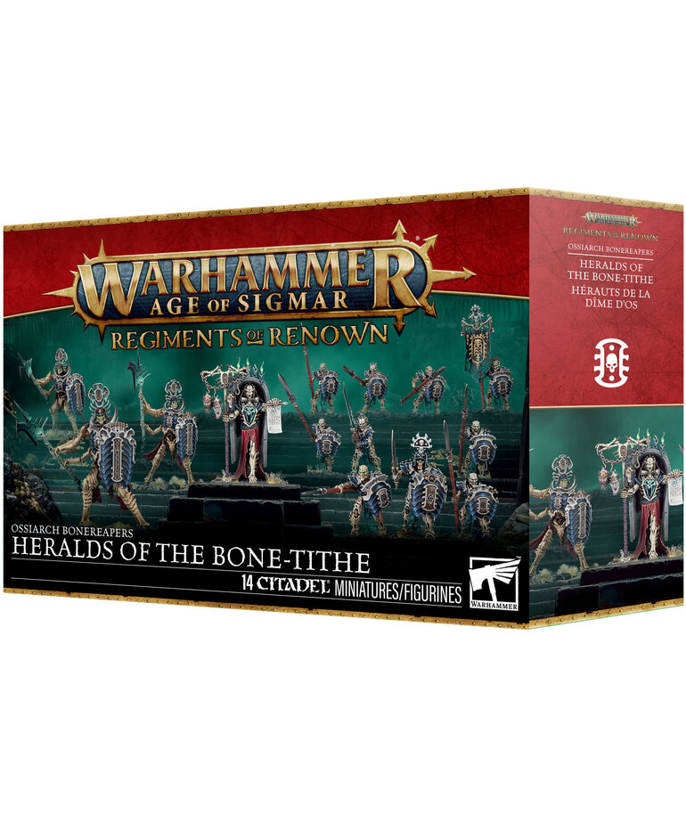 Games Workshop - GAW PRESALE Warhammer: Age of Sigmar - Ossiarch Bonereapers - Heralds of the Bone-Tithe 03/07/2026