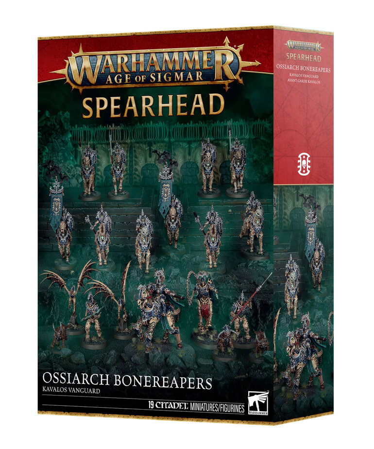 Games Workshop - GAW Warhammer: Age of Sigmar - Spearhead - Ossiarch Bonereapers Spearhead - Kavalos Vanguard