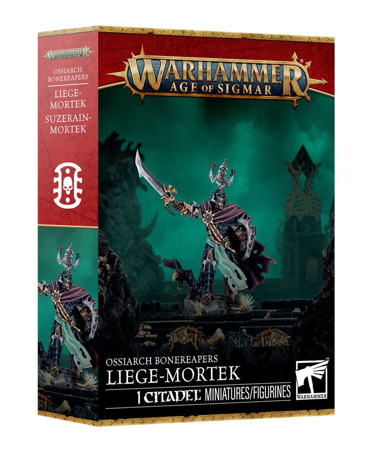 Games Workshop - GAW PRESALE Warhammer: Age of Sigmar - Ossiarch Bonereapers - Liege-Mortek 03/07/2026