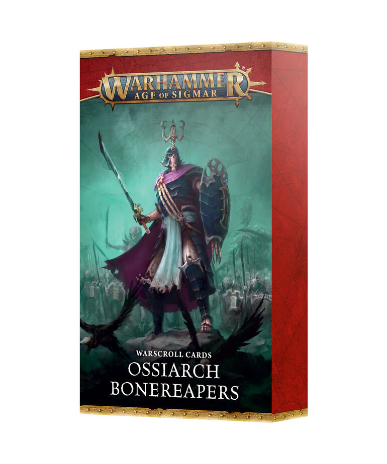 Games Workshop - GAW Warhammer: Age of Sigmar - Warscroll Cards - Ossiarch Bonereapers