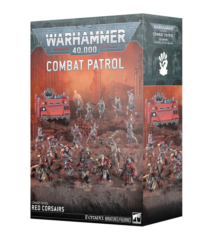 Games Workshop - GAW Warhammer 40K - Chaos Space Marines - Combat Patrol - Red Corsairs