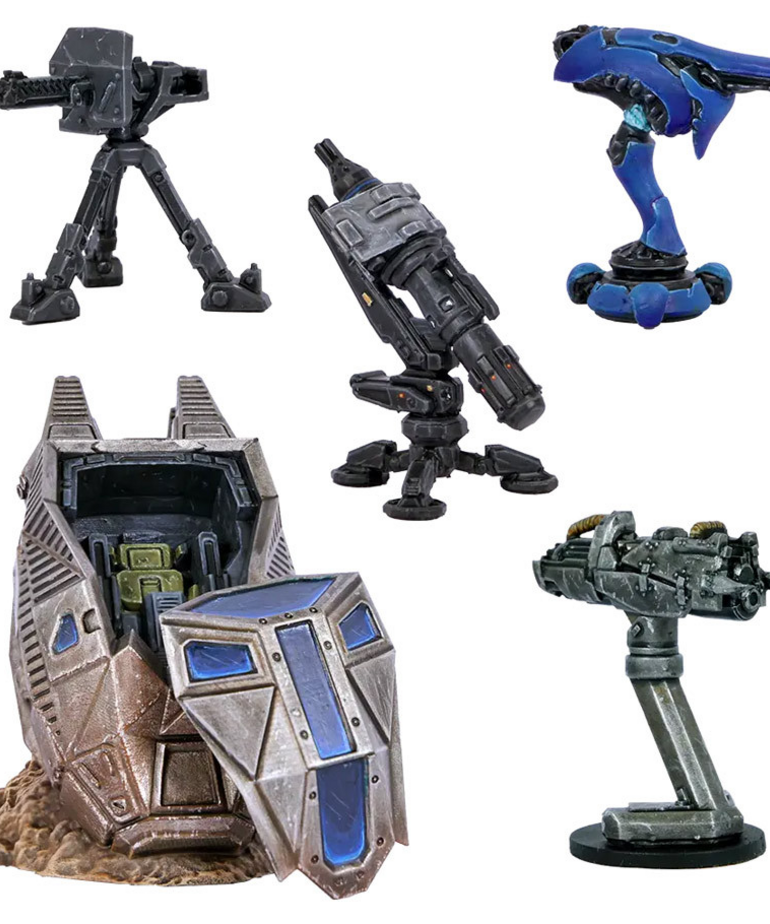 Mantic Entertainment, LTD - MGC PRESALE Halo: Flashpoint - ODST Scenery Set 05/00/2026