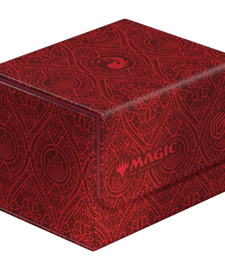 Ultimate Guard - UGD Ultimate Guard - Sidewinder: 100+ Deck Box - Magic: The Gathering - Avatar The Last Airbender - Mana Symbol Red