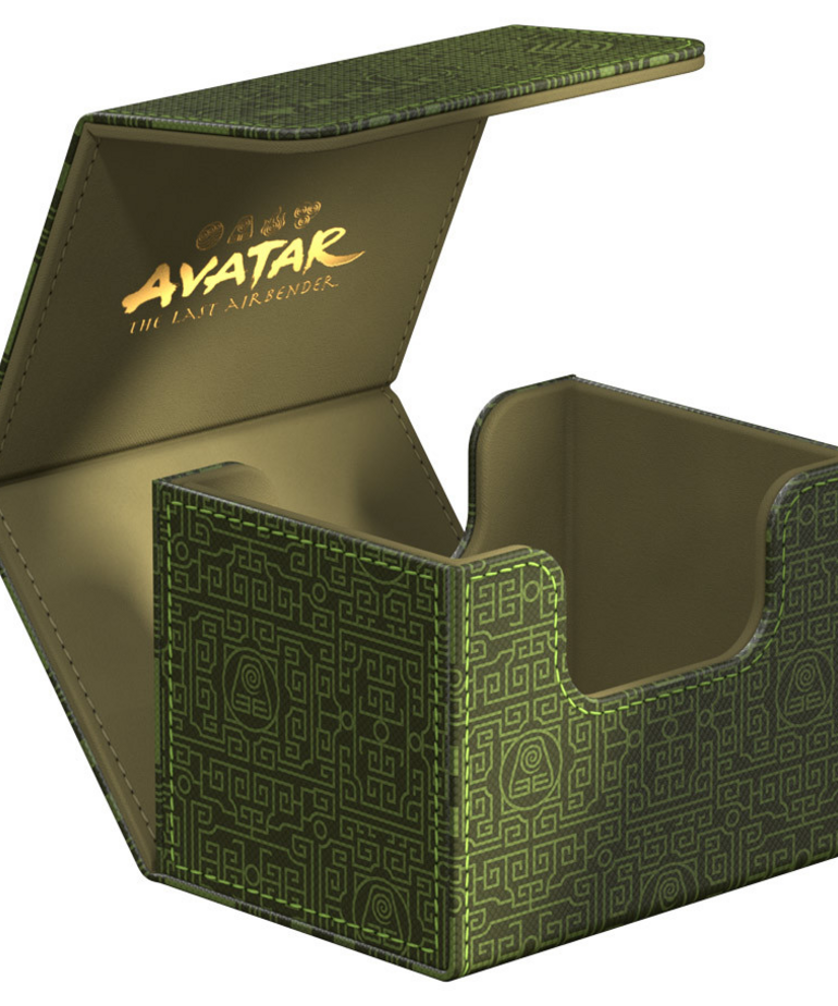 Ultimate Guard - UGD Ultimate Guard - Sidewinder: 100+ Deck Box - Magic: The Gathering - Avatar The Last Airbender - Mana Symbol Green