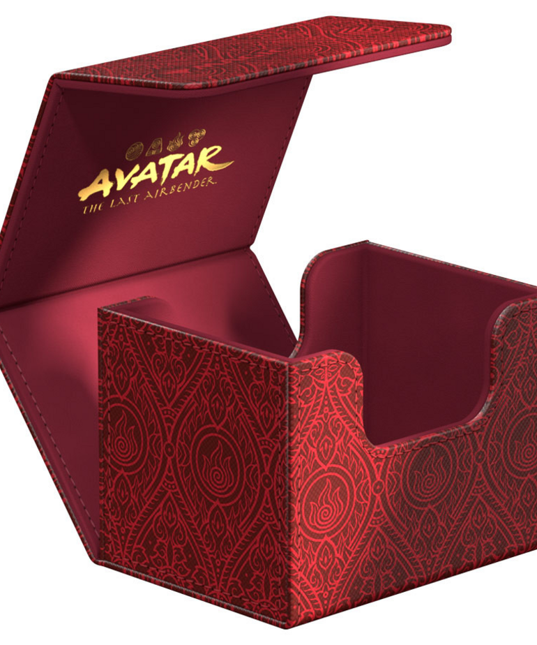 Ultimate Guard - UGD Ultimate Guard - Sidewinder: 100+ Deck Box - Magic: The Gathering - Avatar The Last Airbender - Mana Symbol Red