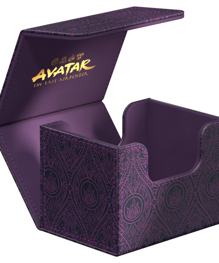 Ultimate Guard - UGD Ultimate Guard - Sidewinder: 100+ Deck Box - Magic: The Gathering - Avatar The Last Airbender - Mana Symbol Black