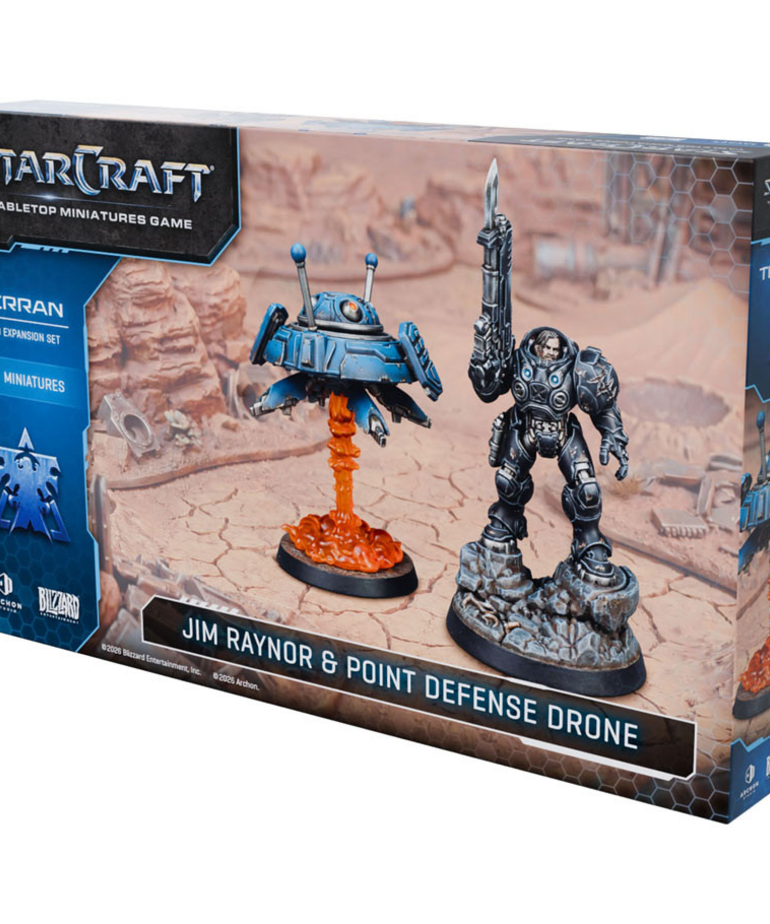 PRESALE StarCraft The Miniatures Game - Terran - Jim Raynor Hero Expansion Set 05/00/2026