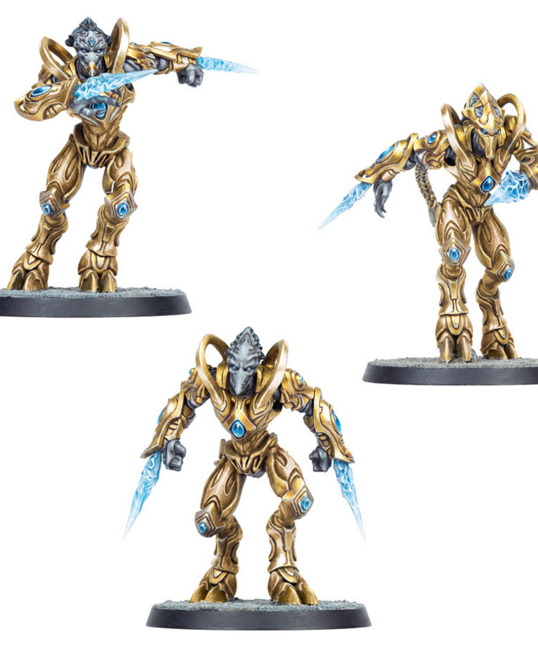 Archon Studio - ACH StarCraft The Miniatures Game - Protoss - Zealot Expansion Set