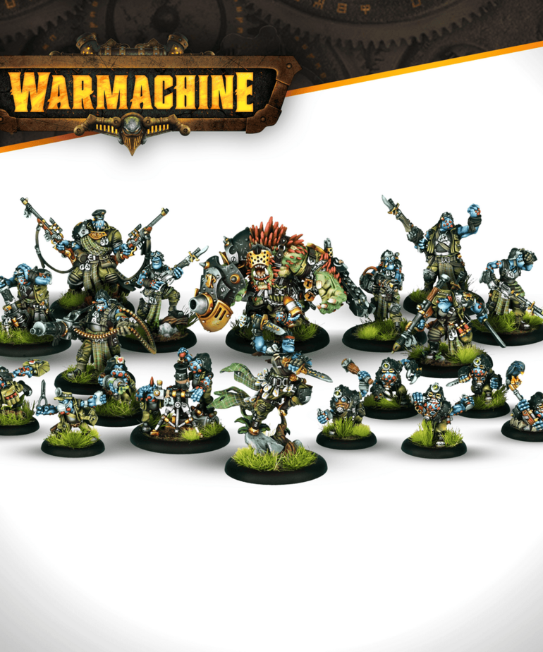Steamforged Games LTD - STE Warmachine - Southern Kriels Kithguard Core Expansion