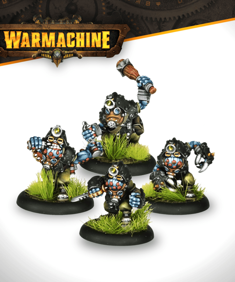 Steamforged Games LTD - STE Warmachine - Southern Kriels Kithguard Core Expansion