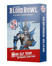 Games Workshop - GAW PRESALE Blood Bowl - High Elf Team Reference Cards 03/28/2026
